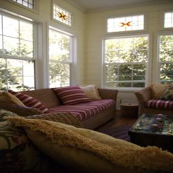 light and breezy living room
